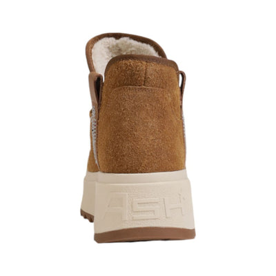 Bottines en cuir suédé marron ASH