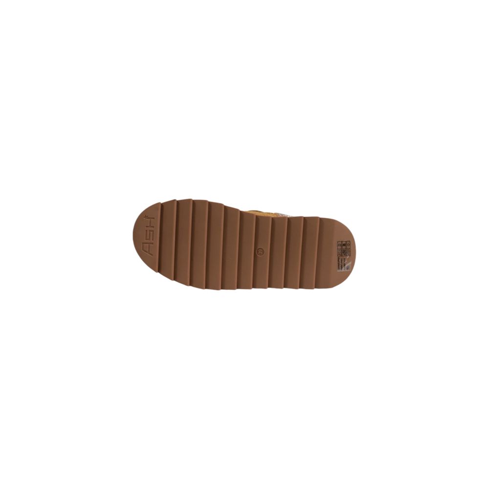 Bottines en cuir suédé marron ASH