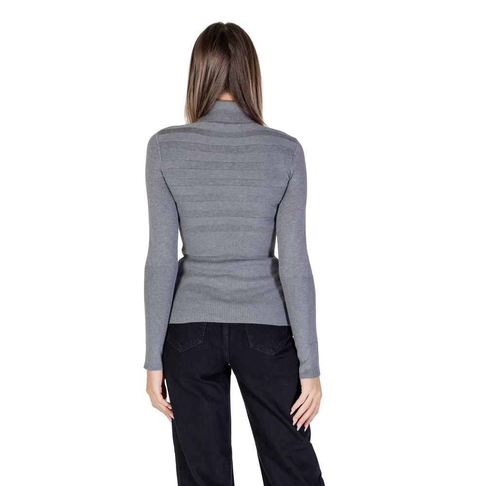 Morgan De Toi Grijze Viscose Turtleneck