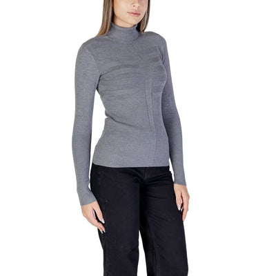 Morgan De Toi Grijze Viscose Turtleneck