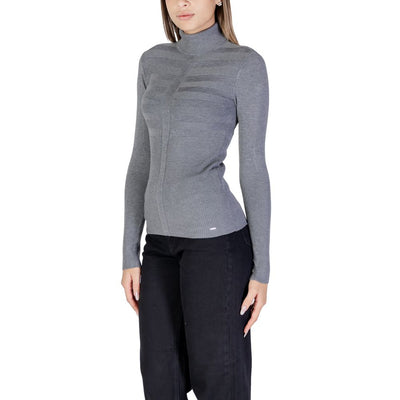 Morgan De Toi Grijze Viscose Turtleneck
