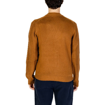 Cardigan beige en polyester Hamaki-Ho