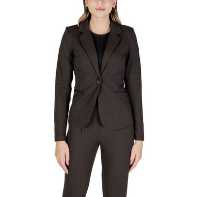 Blazer en polyester marron ICHI