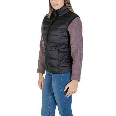 B.Young Black Nylon Sleveless Jacket