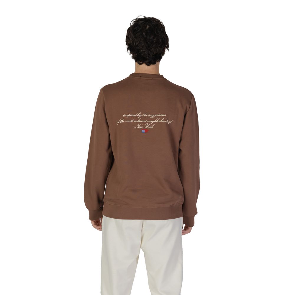 Underclub Bruine Katoenen Sweatshirt