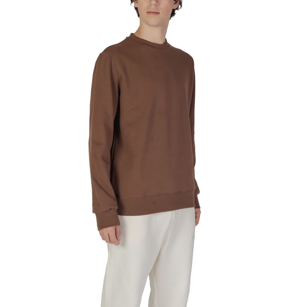 Underclub Bruine Katoenen Sweatshirt