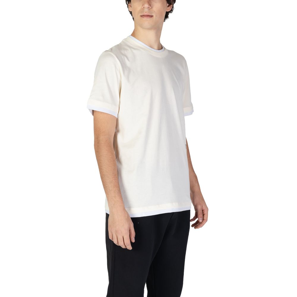 Underclub crèmekleurig katoenen T-shirt