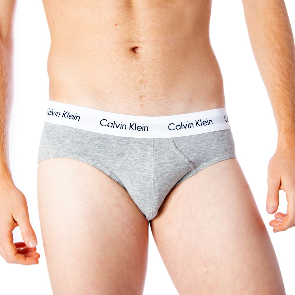 Calvin Klein Ondergoed Grijs Katoenen Ondergoed