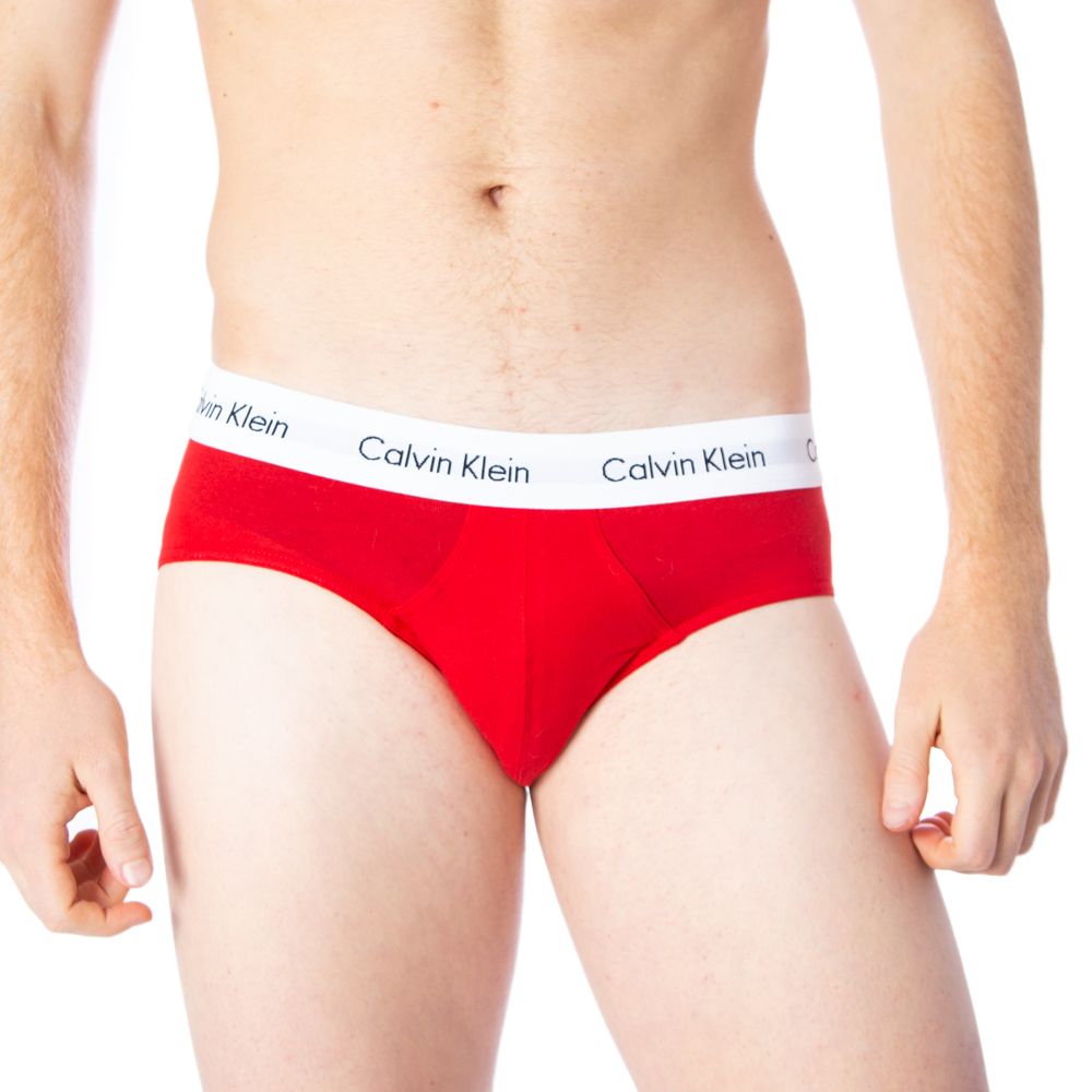 Calvin Klein Ondergoed Rood Katoenen Ondergoed