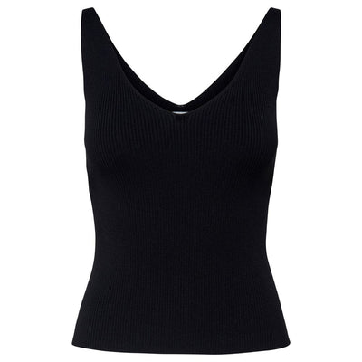 Haut et t-shirt en viscose noire Jacqueline De Yong