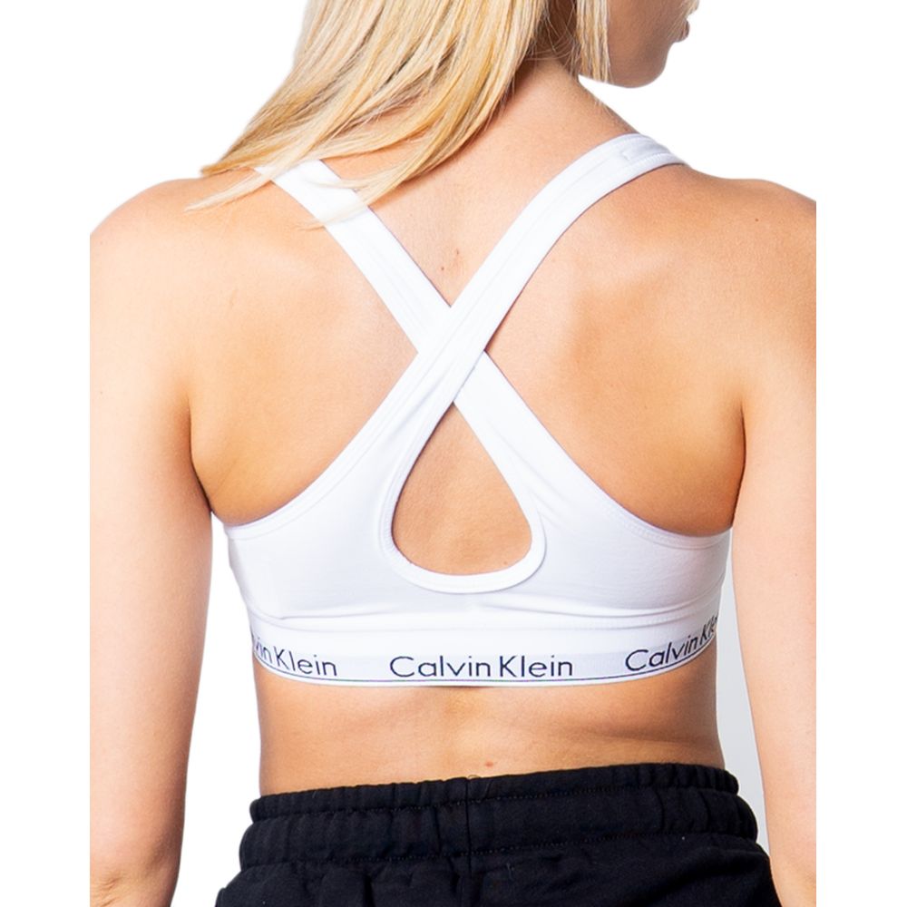 Soutien-gorge en polyester blanc Calvin Klein Underwear