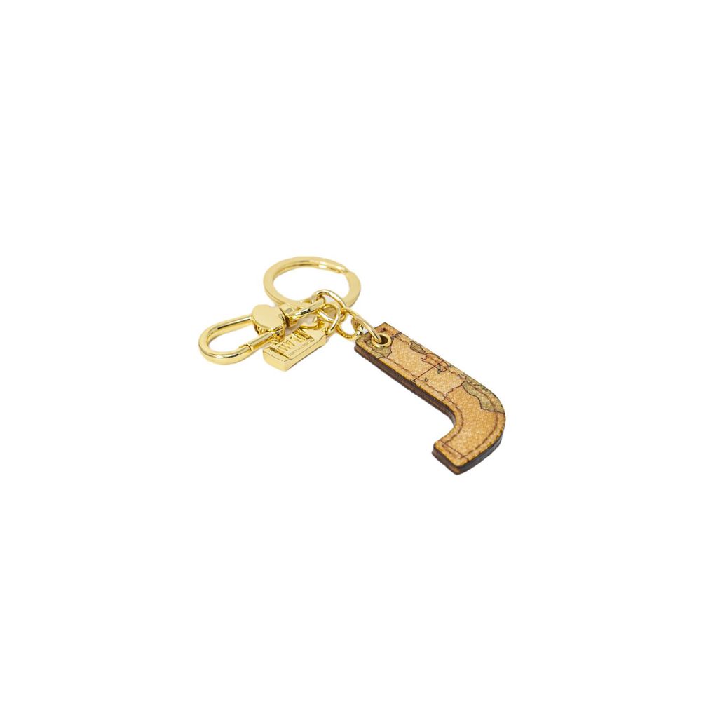 Alviero Martini Prima Classe Beige Polyethyleen Sleutelhanger