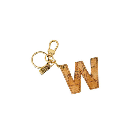 Alviero Martini Prima Classe beige lederen sleutelhanger