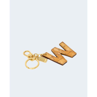 Alviero Martini Prima Classe beige lederen sleutelhanger