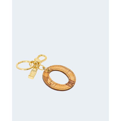 Alviero Martini Prima Classe Beige Polyethyleen Sleutelhanger