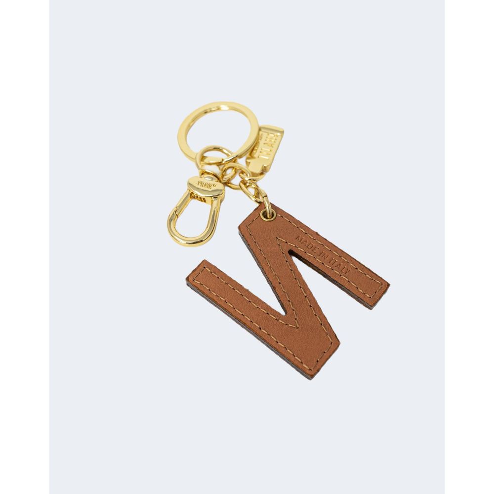 Alviero Martini Prima Classe beige lederen sleutelhanger