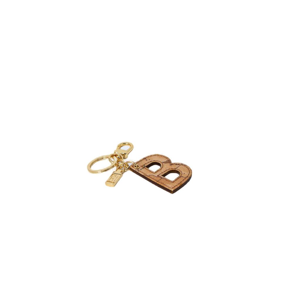 Alviero Martini Prima Classe beige katoenen sleutelhanger