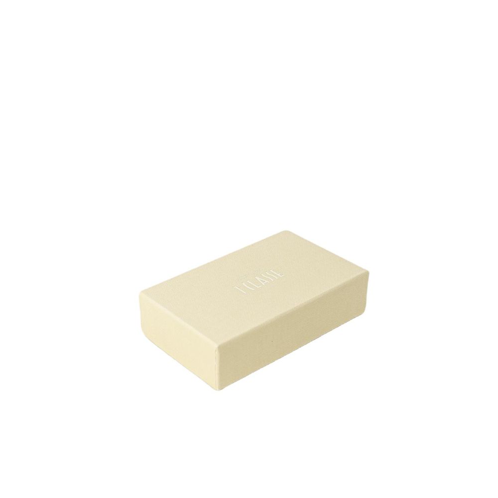 Alviero Martini Prima Classe beige lederen sleutelhanger