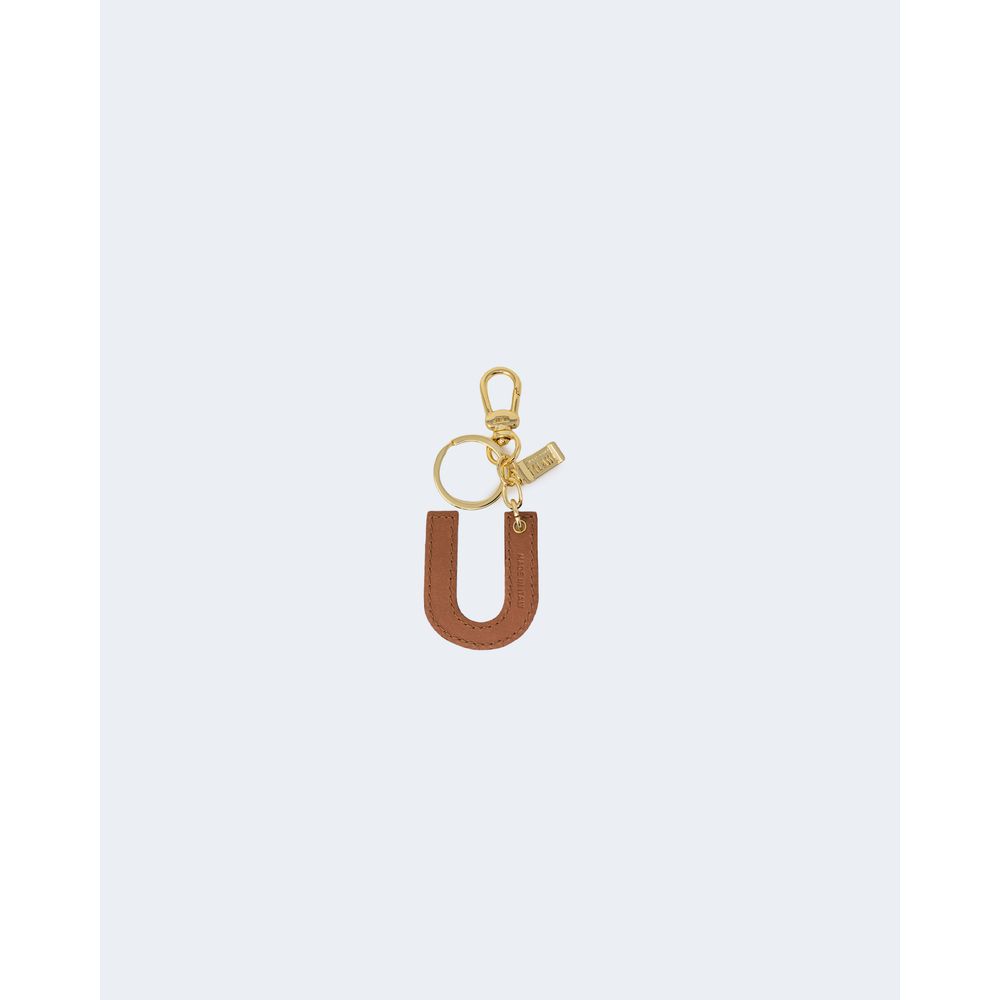 Alviero Martini Prima Classe beige lederen sleutelhanger