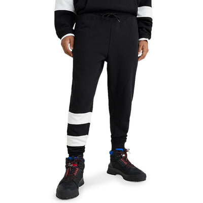 Tommy Hilfiger Jeans Zwarte Katoenen Joggingbroek