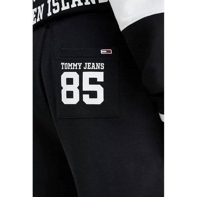 Tommy Hilfiger Jeans Zwarte Katoenen Joggingbroek