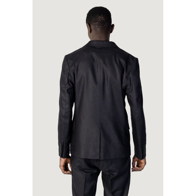 Antony Morato Black Linen Blazer