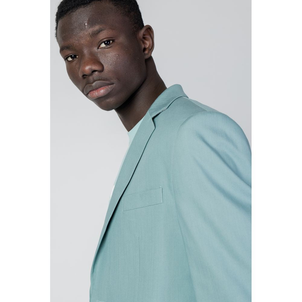 Blazer vert en Tencel Antony Morato