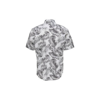 Only &amp; Sons Witte Katoenen Korte Mouw