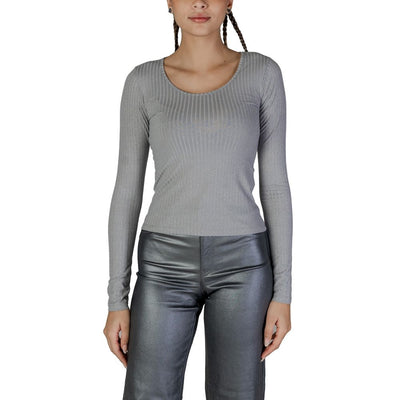 Vero Moda Silver Recycled Polyester Long Sleeve