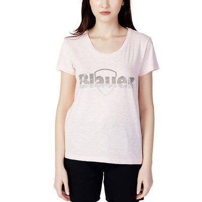 T-shirt en coton multicolore Blauer