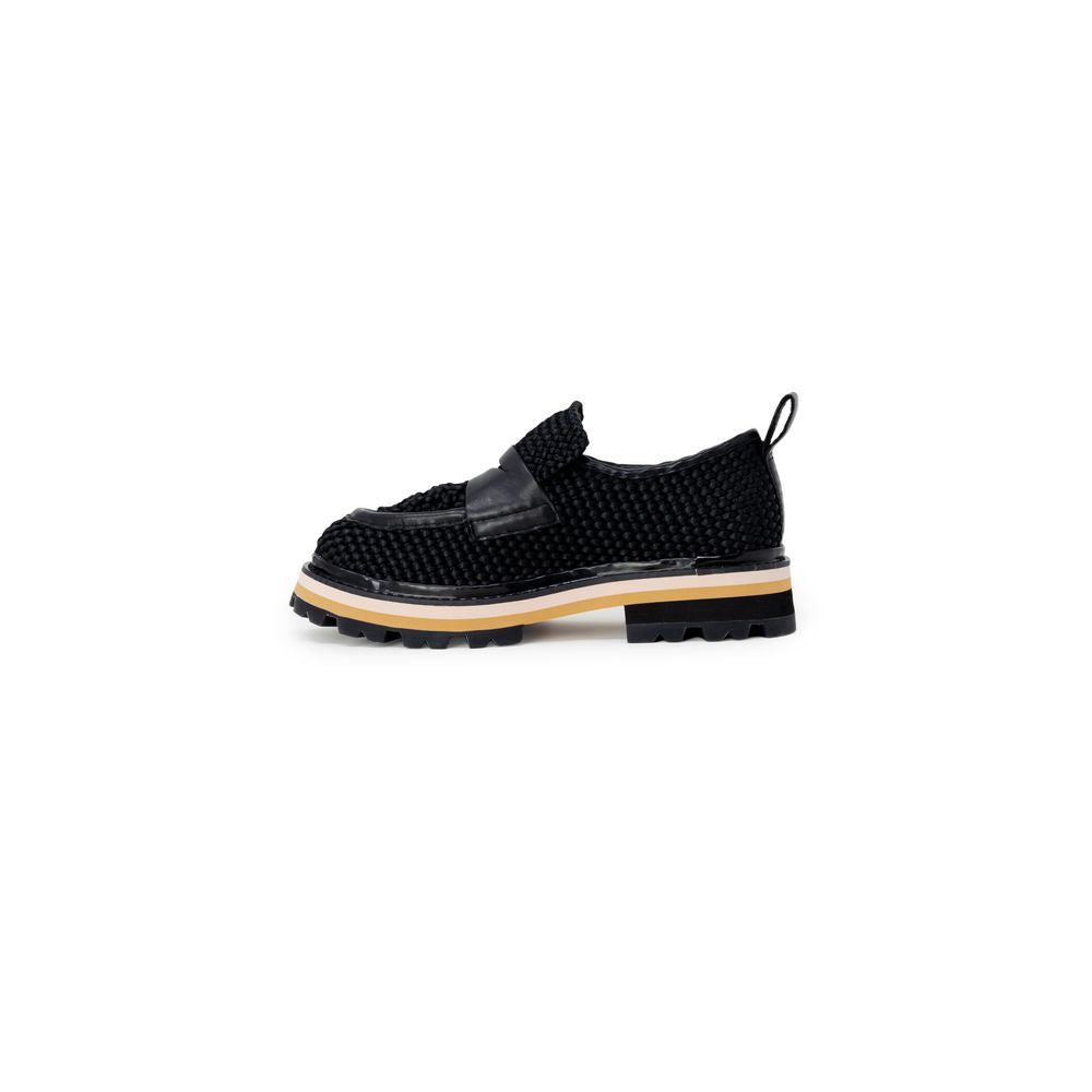 ASH Black Leather Platform
