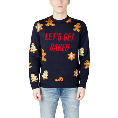 Only & Sons Blue Marabou Sweater