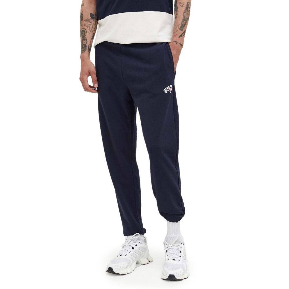 Tommy Hilfiger Jeans Blauwe Katoenen Joggingbroek