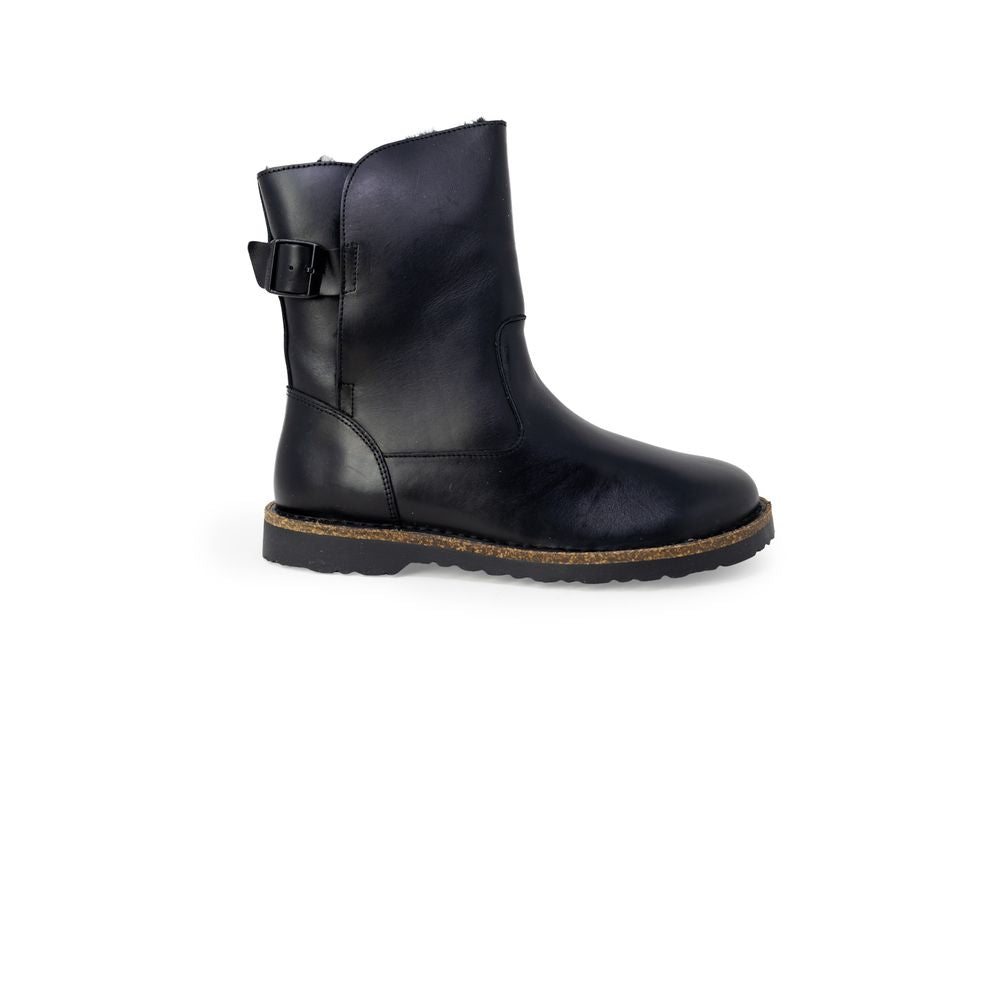 Birkenstock Bottines en cuir noir