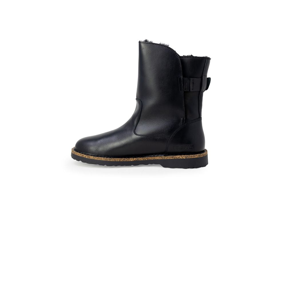 Birkenstock Bottines en cuir noir