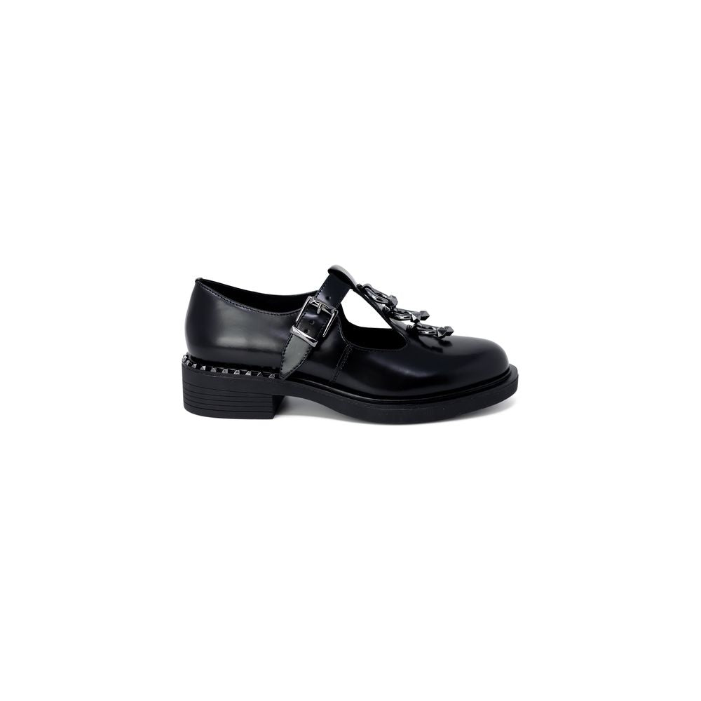 ASH Black Leather Lace-Up Boot