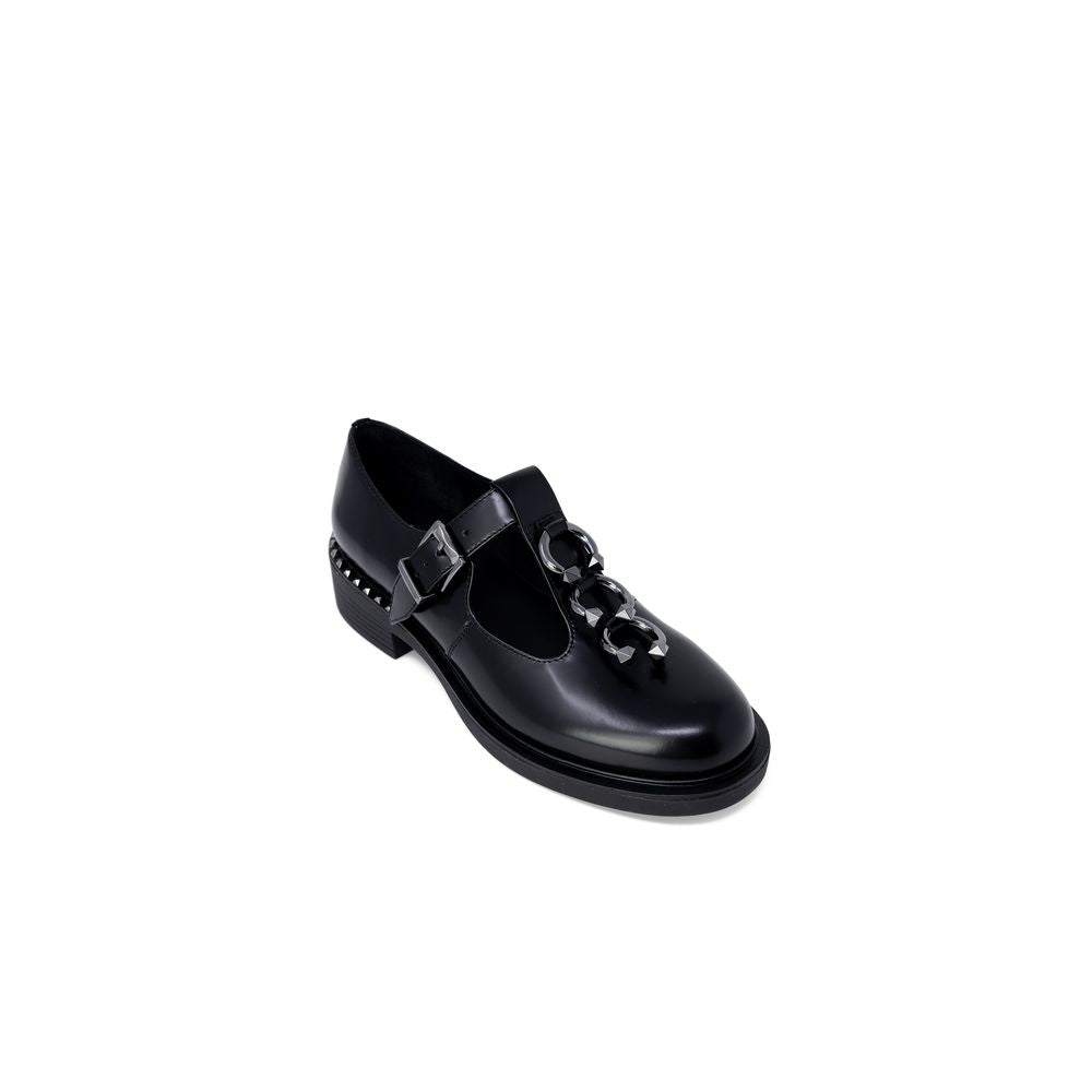 ASH Black Leather Lace-Up Boot