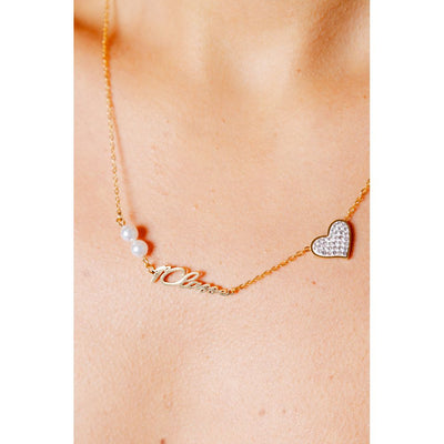 Alviero Martini Prima Classe gouden roestvrijstalen ketting