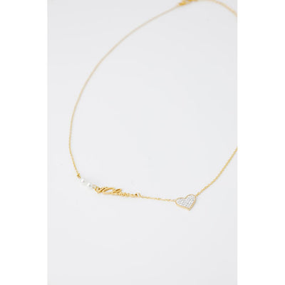 Alviero Martini Prima Classe gouden roestvrijstalen ketting