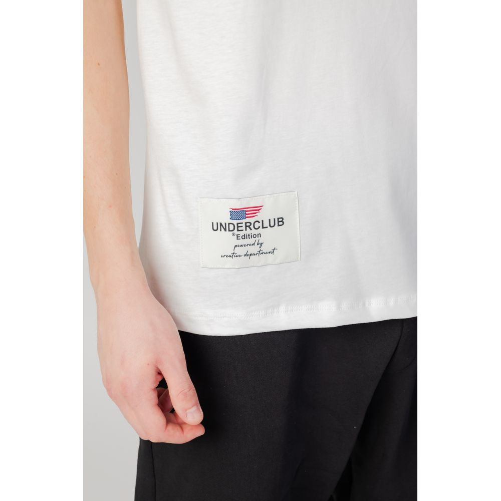 Underclub Wit Katoenen T-shirt