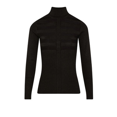 Col roulé en viscose noire Morgan De Toi