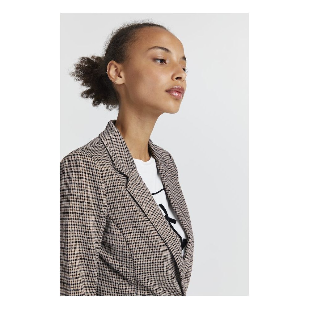 Blazer beige en polyester ICHI