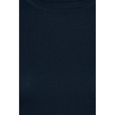 Col roulé en viscose bleu ICHI