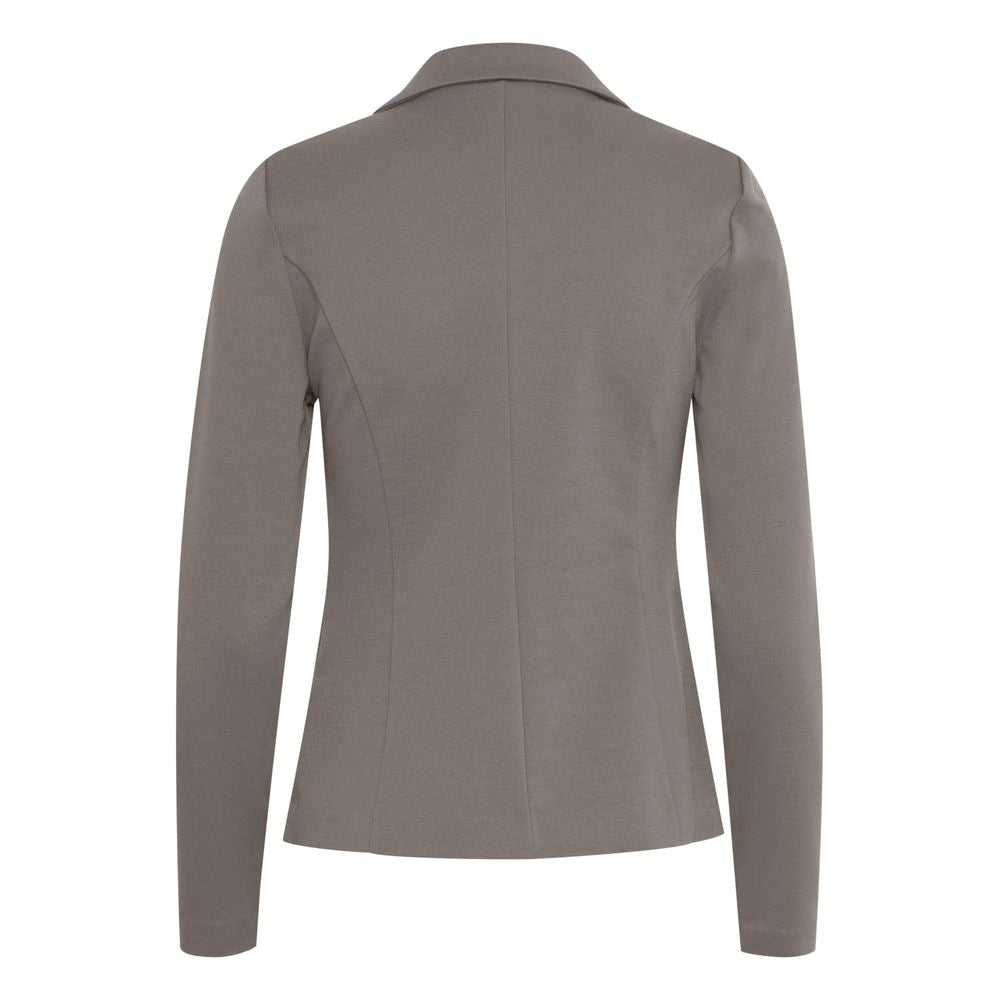 Blazer gris en polyester ICHI