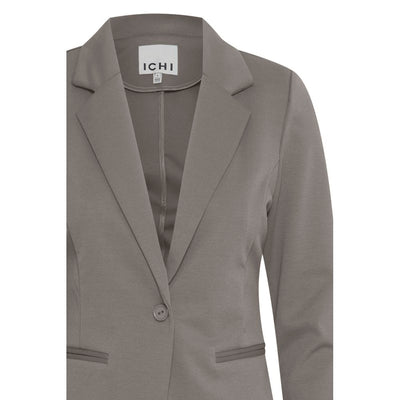 Blazer gris en polyester ICHI