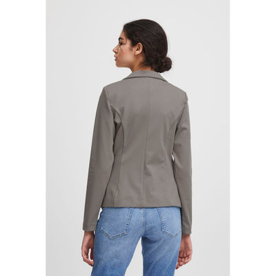 Blazer gris en polyester ICHI