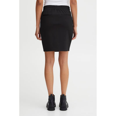 ICHI Black Polyester Mini