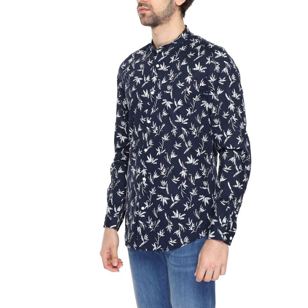 Antony Morato Blauw Katoenen Shirt