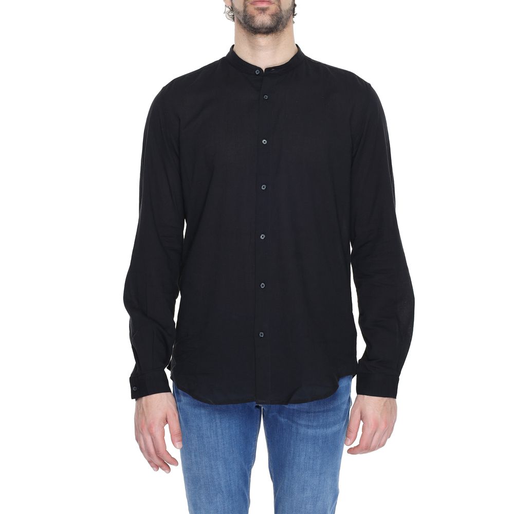 Antony Morato Zwart Katoenen Shirt
