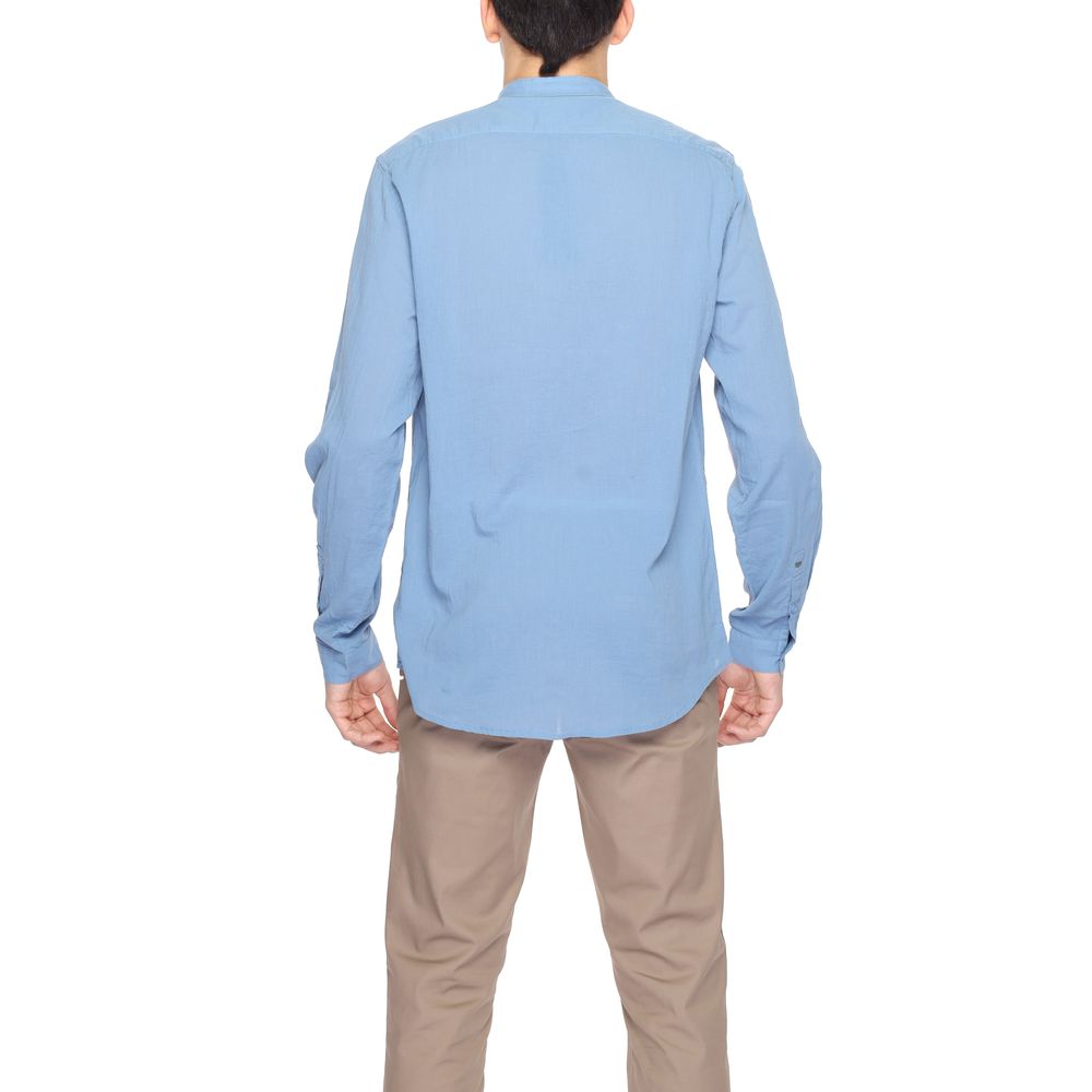 Antony Morato Blauw Katoenen Shirt